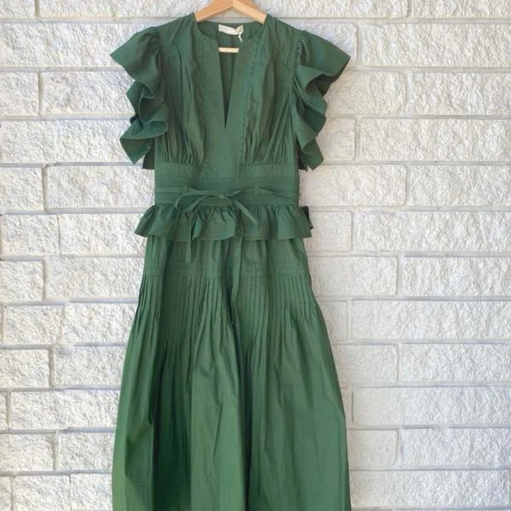 Ulla Johnson Florence Dress in Juniper - Picture 3 of 7